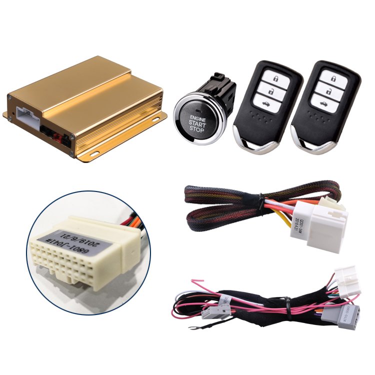 Good Quality CANBUS Car Alarm System Security Remote Start Kit for 2024 for Honda Breeze Year 20